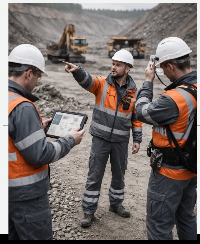 Система контроля персонала для горнодобывающей отрасли в Кандалакше