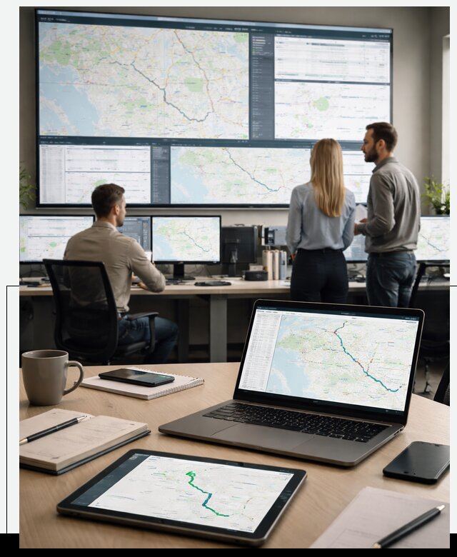 Трекинг грузов и Fleet Management, мониторинг автопарка в Кандалакше