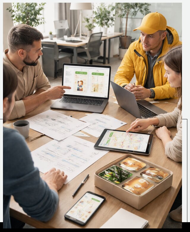 Разработка агрегатора доставки еды в Кандалакше от 15155 р., АвикейКнд